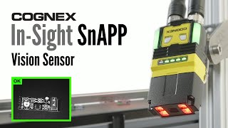 Automated Quality Control Made Easy  InSight SnAPP Vision Sensor  Cognex [upl. by Ronal552]