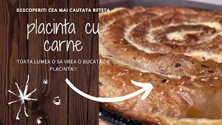 Placinta cu carne placinta care dispare imediat de pe masa [upl. by Ardnnek]