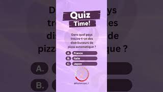 Fait insolite  pourtoi quiz quiztime challenge [upl. by Artimas48]