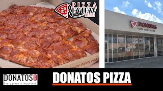 PIZZA REVIEW TIME 🍕  DONATOS [upl. by Yevrah]