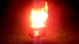 butane torch and aerosol cans blowing up [upl. by Alliw]