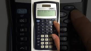 Finding Values for Least Squares Regression Line in TI 30xIIS Scientific Calculator [upl. by Nwavahs665]