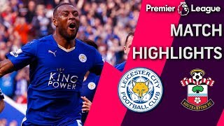 Leicester City v Southampton  PREMIER LEAGUE MATCH HIGHLIGHTS  NBC Sports [upl. by Akiwak]