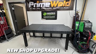 Bolting 3 Primeweld Fixture tables together [upl. by Cassady531]