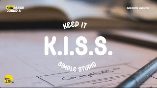 Design principle KISS Keep It Simple Stupid 🎯 — Inspiration For creatives 🧐🧠 [upl. by Donal891]