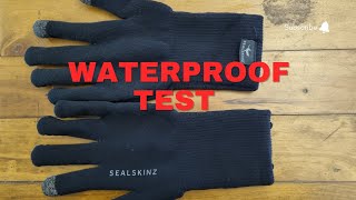 Sealskinz Waterproof Gloves Review hiking best review [upl. by Hadwyn]