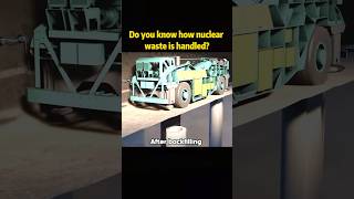 Do you know how nuclear waste is handledscrap gross shipment matrix process youtube foryou [upl. by Araik]