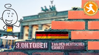 Feiertage erklärt 3 Oktober 🇩🇪  Tag der deutschen Einheit 🙏🏽  Deutschland [upl. by Einreb]