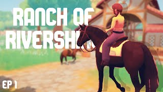 The BEST cozy HORSE game │ The Ranch of Rivershine EP 1 Cozy Trivia [upl. by Persson536]