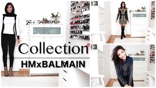 HAUL amp LOOKBOOK  Collection HMxBALMAIN [upl. by Nogas160]