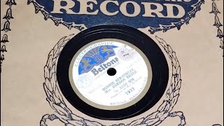 March Keltie Castle Stay Me With Flagons  Alec Sim  Beltona Electrographic Record 78rpm Scottish [upl. by Atterys]