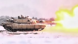 US M1A2 Tanks Test Accuracy • LiveFire In Poland [upl. by Curt]