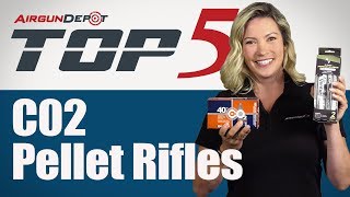 Top 5 C02 Pellet Rifles [upl. by Aisemaj]