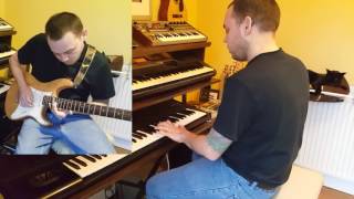 Im going slightly mad Queen cover  Keyboard slide guitar [upl. by Landes177]