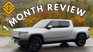 Rivian R1T 1 Month Review  The Good and The Bad [upl. by Dorsman]