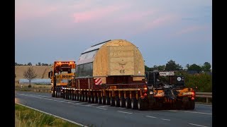 Bohnet Schwertransport  400t mit Leichtigkeit durch Erfurt [upl. by Oliric]