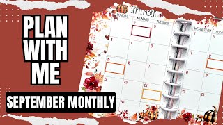 September Monthly Page In my Social Media Planner [upl. by Bywaters]