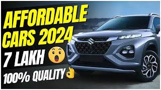 Top 7 Cars Under 7 Lakhs On Road Price In India 2024  Most Affordable Cars In India 2024 [upl. by Allebara]