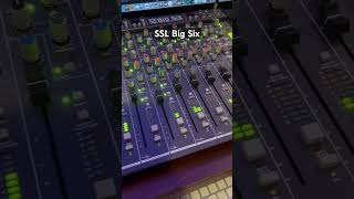 SSL Big Six mixing console What is your favorite console to mix on [upl. by Yanaton]