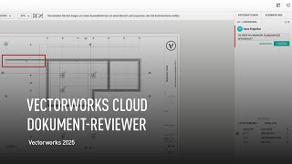 CLOUD DOKUMENTREVIEWER  Vectorworks 2025 [upl. by Yngiram158]