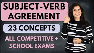 Subject Verb Agreement  Rules In English Grammar With Examples  Subject Verb Concord  ChetChat [upl. by Cassella885]