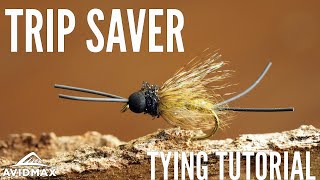 How to tie The Trip Saver  AvidMax Fly Tying Tuesday Tutorials [upl. by Ylevol]