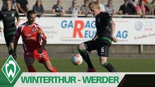 FC Winterthur  Werder Bremen I Awesome de Bruyne skills [upl. by Ridley]