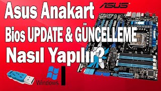 Anakart asus Bios Update Bios Güncelleme Nasıl Yapılır [upl. by Sharai]