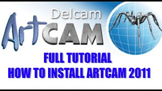 HOW TO INSTALL THE ARTCAM 2011 [upl. by Aicrop267]