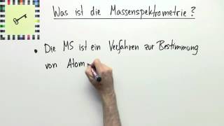 Massenspektrometrie  Chemie  Analytische Chemie [upl. by Oicnerolf652]