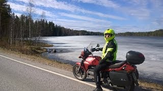 Savonlinna  Koli  Kuopio moottoripyörällä [upl. by Aliel269]