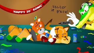 Sonic Boozerman Shortsbut with Vector [upl. by Mindy913]