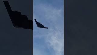 B2 Bomber flyover 2024 Pasadena Rose Parade [upl. by Nauqe]