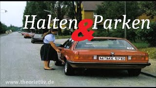 Halten Parken Warten Retro Oldschool Fahrschule [upl. by Chace587]