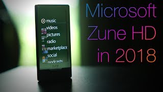 Zune HD 2018 Review  The last Zune [upl. by Aljan]