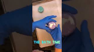 Shrink Wrapping Christmas Ornaments Bath Bombs [upl. by Eisenhart]