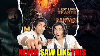 Kantara A Legend Chapter 1 First Look Teaser Reaction  Rishab Shetty  Ajaneesh  Kupaa Reaction2O [upl. by Porche]