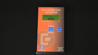 Identifying Guardians ShowerGuard® Coating Using the RD1661 Detector from EDTM [upl. by Naahs171]