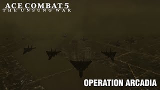 Ace Combat 5  Mission 27 Aces amp 27 wLive Chat Pretake off cutscene skippedOne Day One Mission [upl. by Boak]