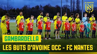 Gambardella  les buts dAvoine OCC  FC Nantes 012 [upl. by Eedoj]