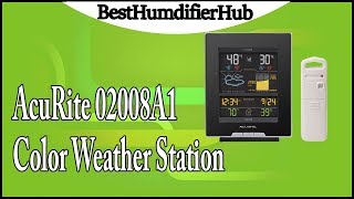 AcuRite 02008A1 Color Weather Station Review [upl. by Ayikin]