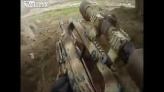 Intense firefight French Chasseurs Alpins vs Talibans [upl. by Nnaeilsel]