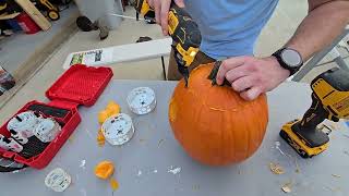 DeWalt Pumkin Carving OVERKILL [upl. by Flory]