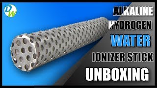 Review Alkaline Water Ionizer Stick Unboxing and Demo [upl. by Nuris]