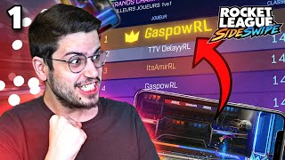 ON FAIT UN ROAD TO TOP 1 SUR ROCKET LEAGUE SIDESWIPE [upl. by Uase]