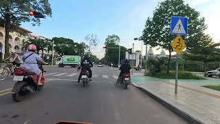 STREETVIEW SIEMreap town Cambodia 4k siemreap travel [upl. by Adnawahs483]