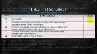 Godišnja prijava poreza na dohodak u FBiH Chronos Edukacija [upl. by Loriner]