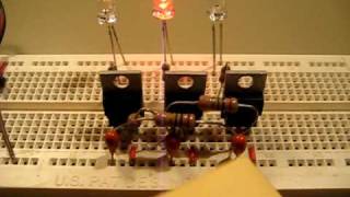 3 Transistor Ring Oscillator [upl. by Rehptosirhc]