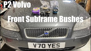 Volvo V70 P2 Subframe Bush Removal amp Fitting  S60 XC90 S80 XC70 [upl. by Hindorff203]