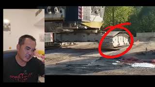 Crane accidents fyp viralvideo viralshorts crane construction siccuadventure engineering [upl. by Lexi]